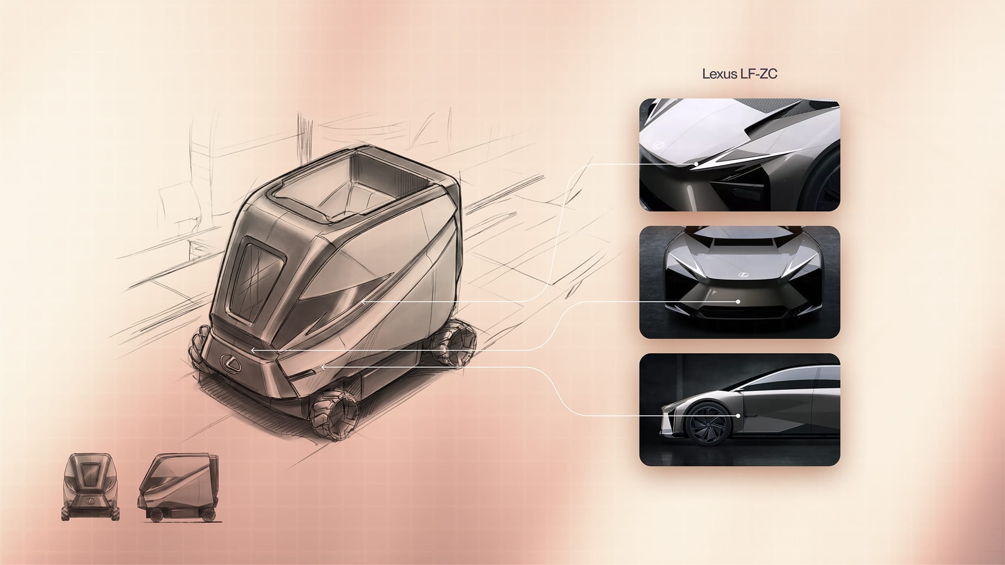 Lexus LF-ZC Sketches